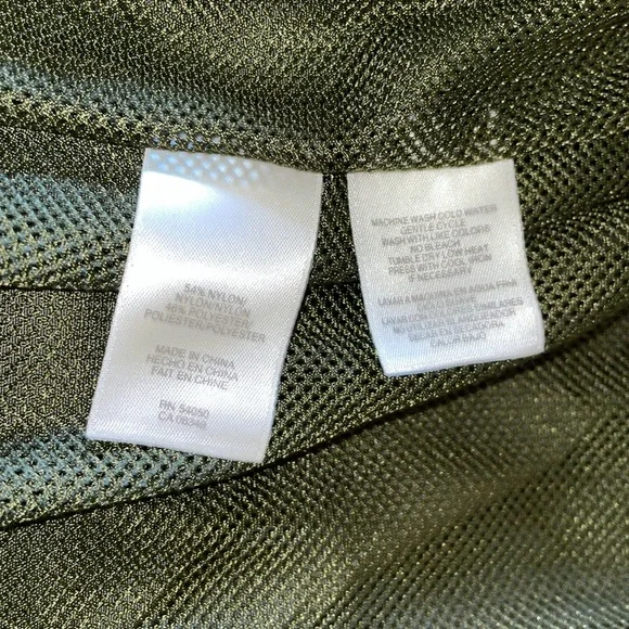 NWOT Women's Green Jones New York Jacket with buckle.  Size Medium. - Picture 7 of 7